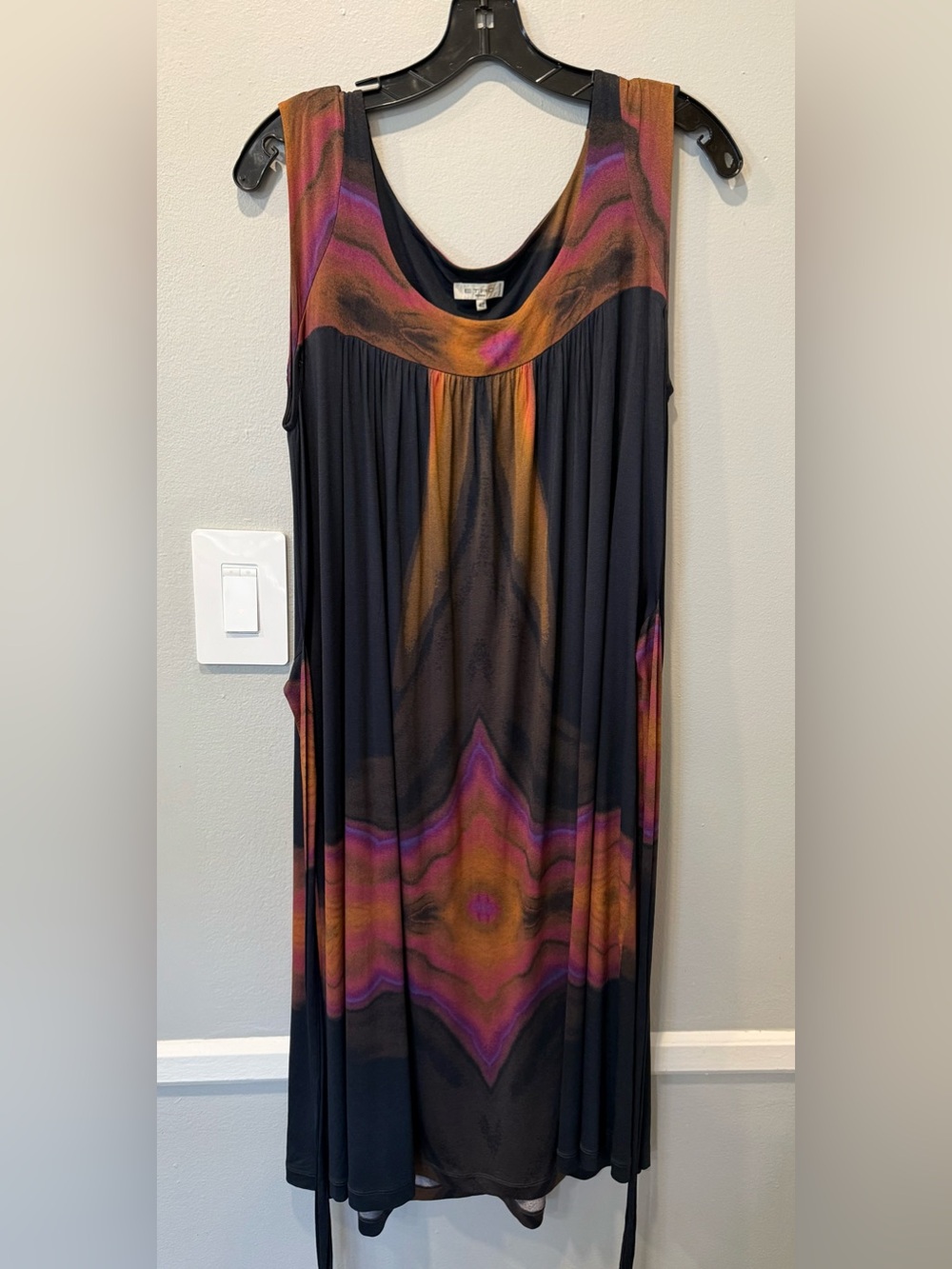 Etro Multicolor Ombré Jersey Dress